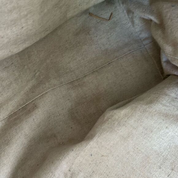 Tory Burch canvas and silver leather large tote bag - Picture 9 of 12